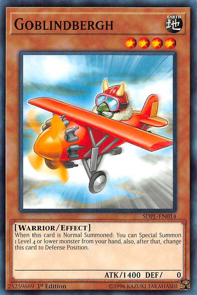 Goblindbergh SDPL-EN014 card from Structure Deck: Powercode Link