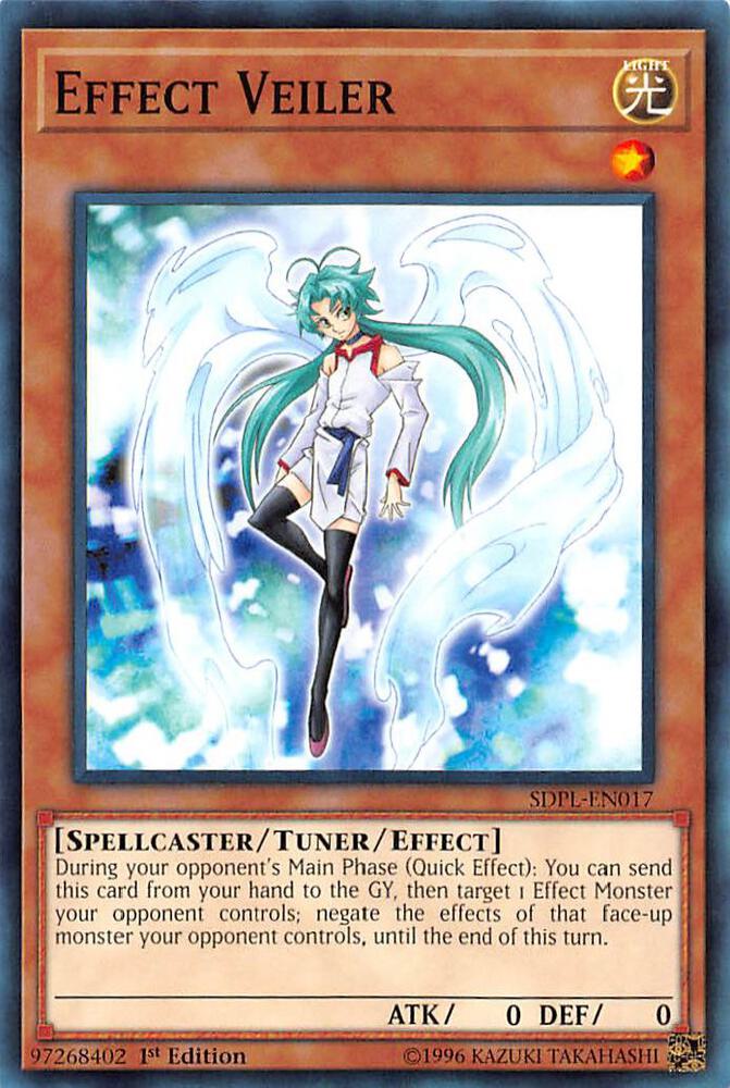 Effect Veiler SDPL-EN017 card from Structure Deck: Powercode Link