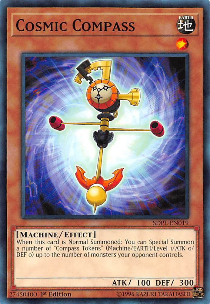 Cosmic Compass SDPL-EN019 card from Structure Deck: Powercode Link