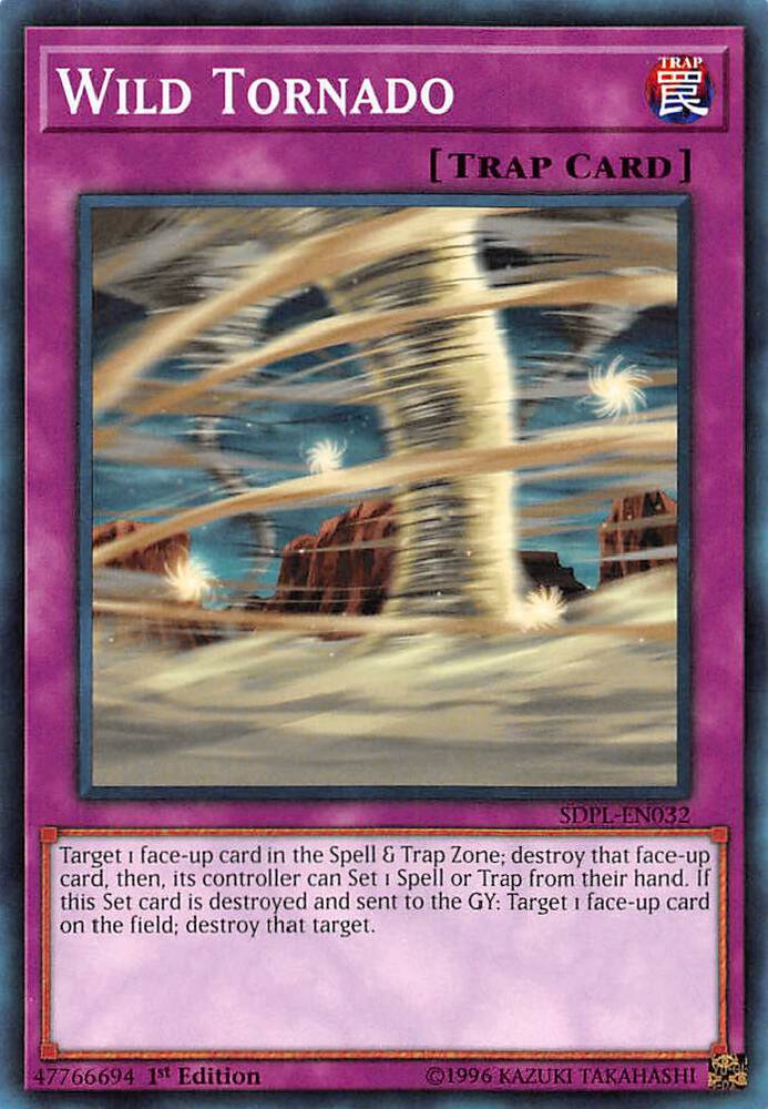 Wild Tornado SDPL-EN032 card from Structure Deck: Powercode Link
