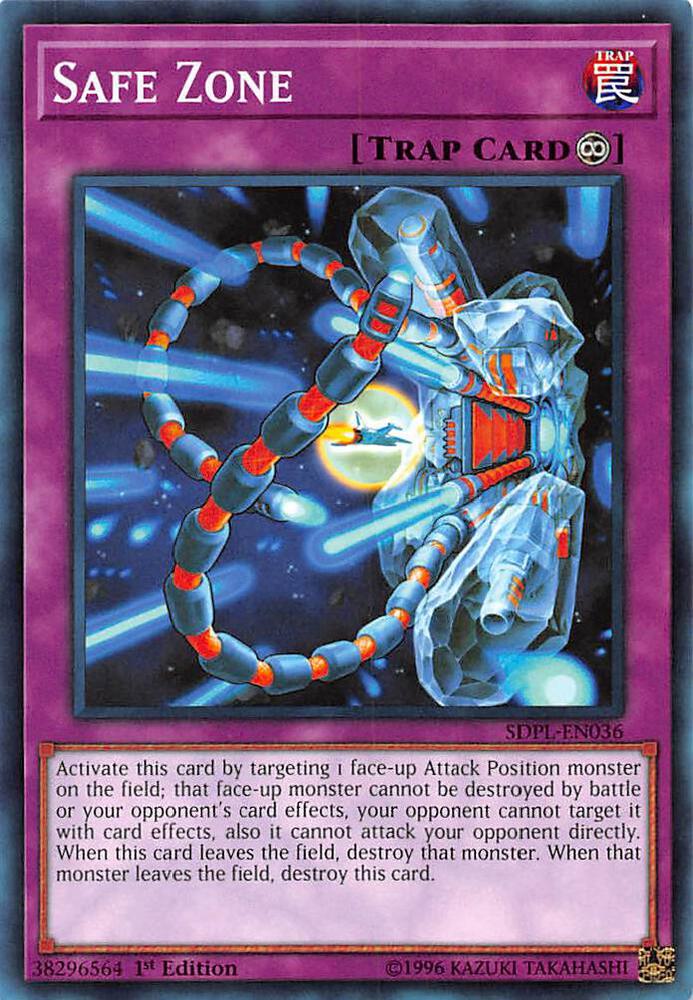 Safe Zone SDPL-EN036 card from Structure Deck: Powercode Link