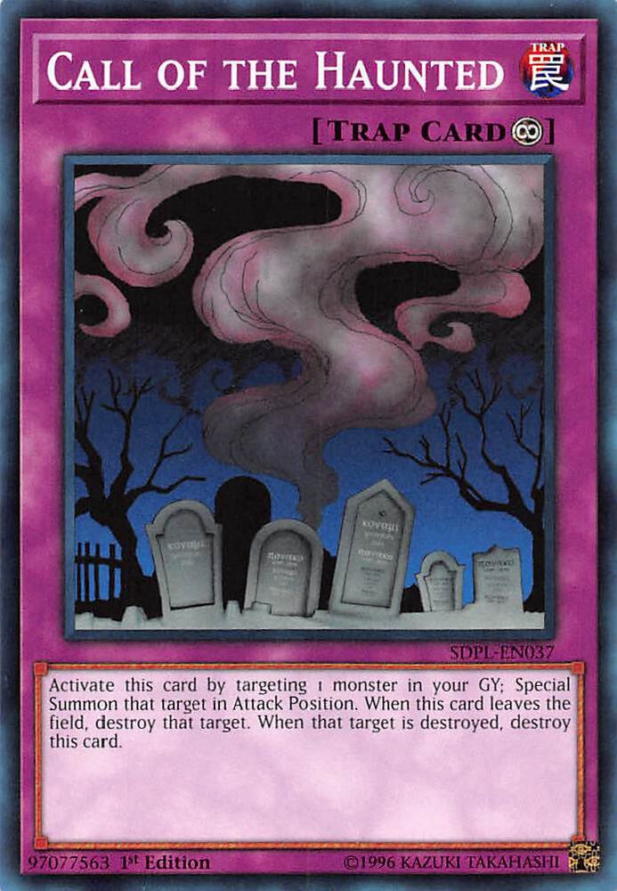 Call of the Haunted SDPL-EN037 card from Structure Deck: Powercode Link