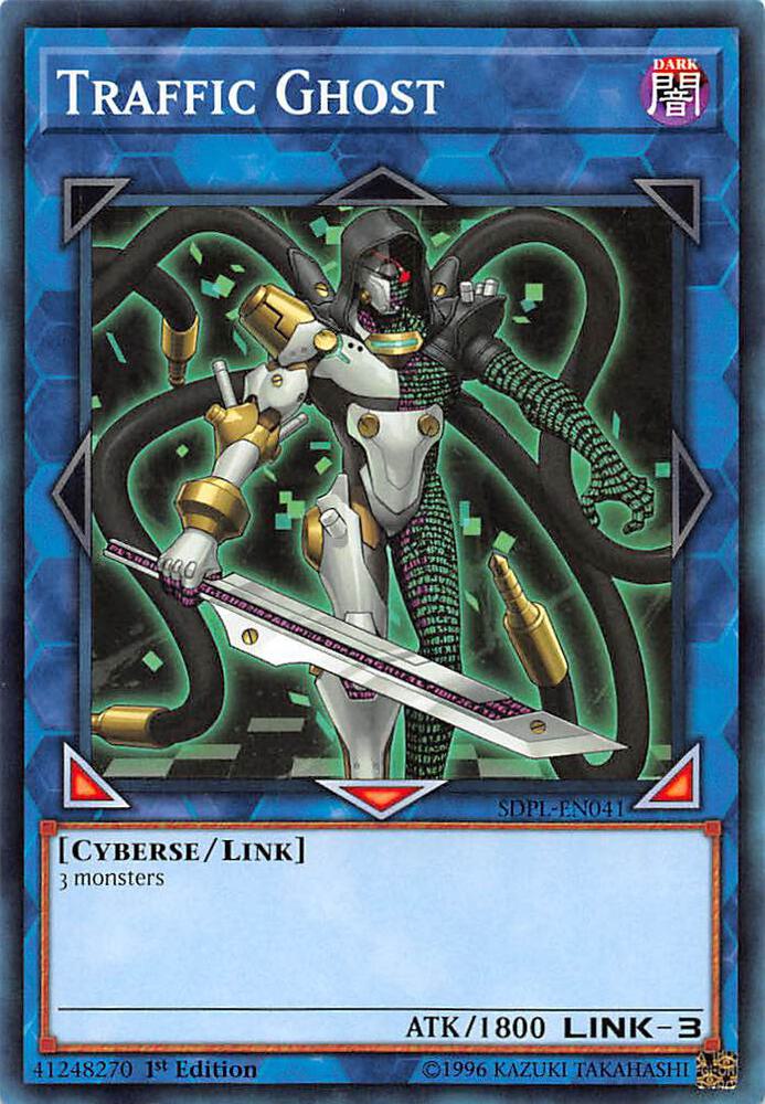 Traffic Ghost SDPL-EN041 card from Structure Deck: Powercode Link