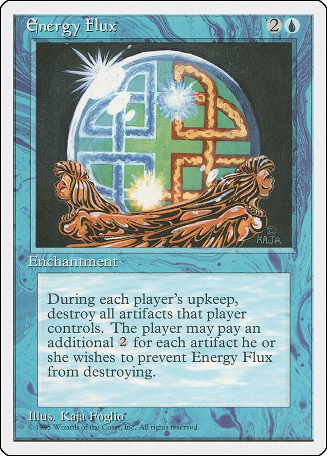 Energy Flux card from Fourth Edition