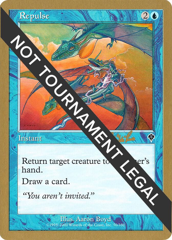 Repulse - 2002 Carlos Romao (INV) card from World Championship Decks
