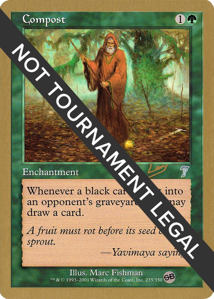 Compost - 2002 Raphael Levy (7ED) (SB) card from World Championship Decks