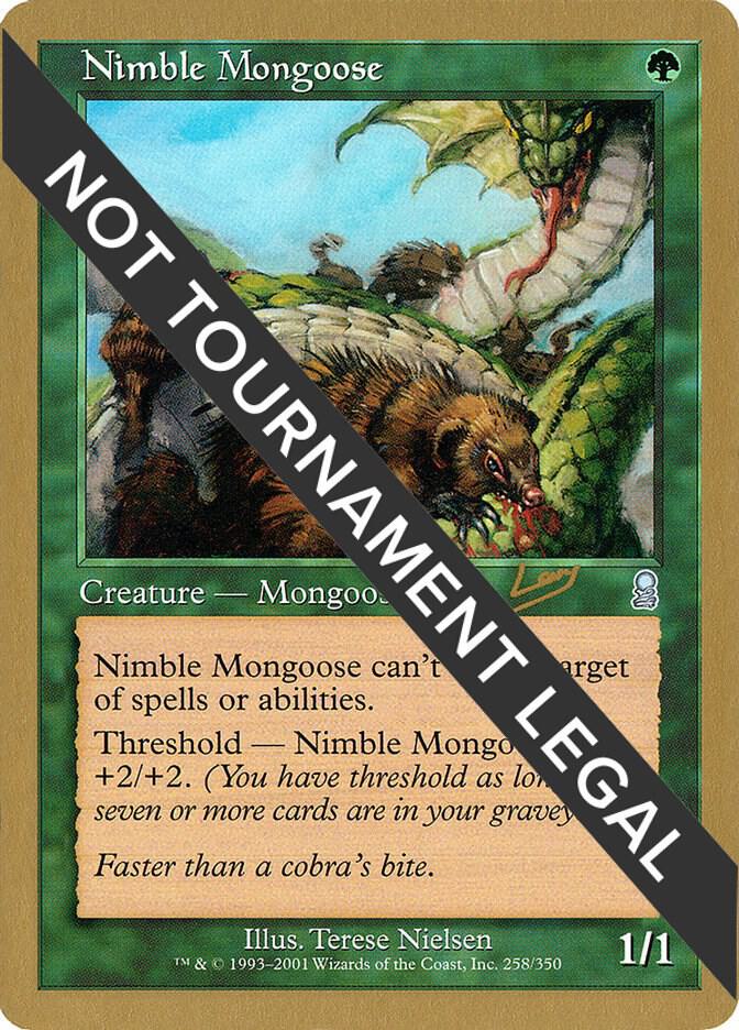 Nimble Mongoose - 2002 Raphael Levy (ODY) card from World Championship Decks