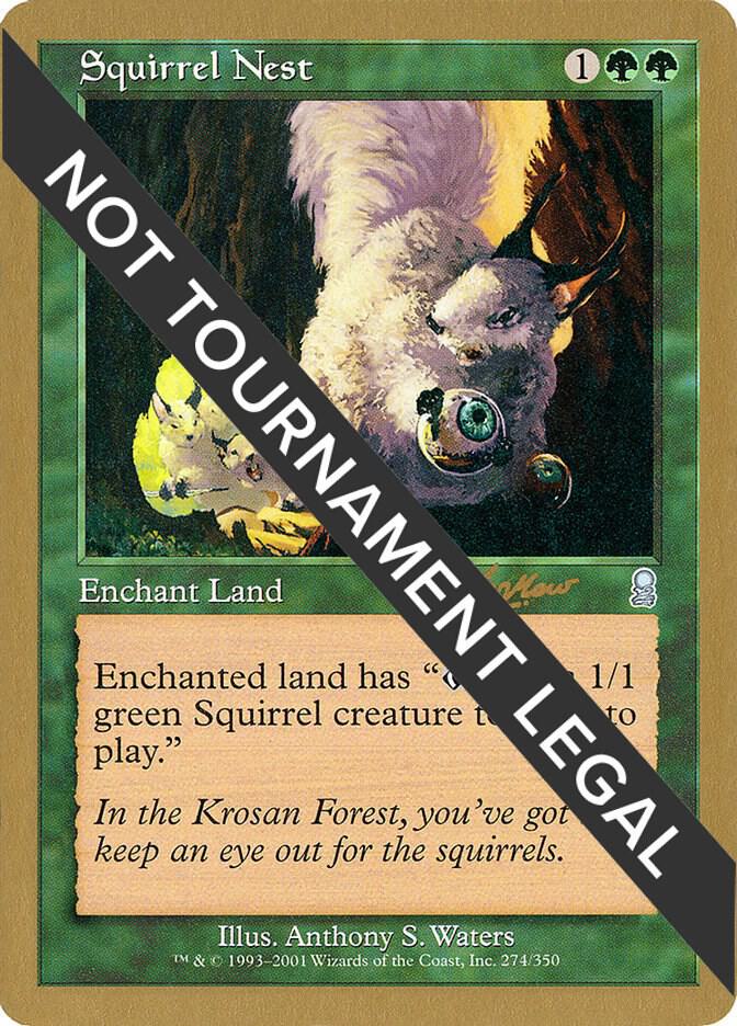 Squirrel Nest - 2002 Sim Han How (ODY) card from World Championship Decks