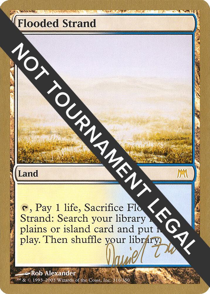 Flooded Strand - 2003 Daniel Zink (ONS) card from World Championship Decks