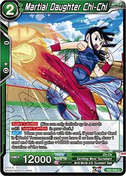 Martial Daughter Chi-Chi TB2-038 card from World Martial Arts Tournament