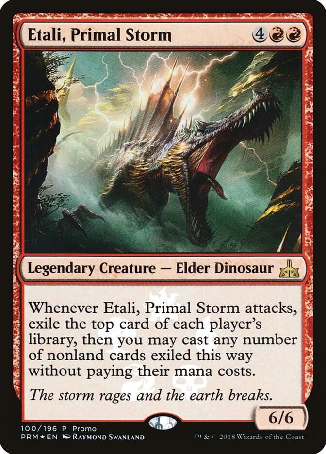 Etali, Primal Storm 100 card from Media Promos