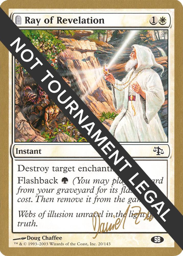 Ray of Revelation - 2003 Daniel Zink (JUD) (SB) card from World Championship Decks