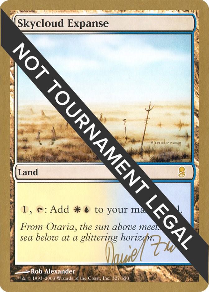 Skycloud Expanse - 2003 Daniel Zink (ODY) card from World Championship Decks