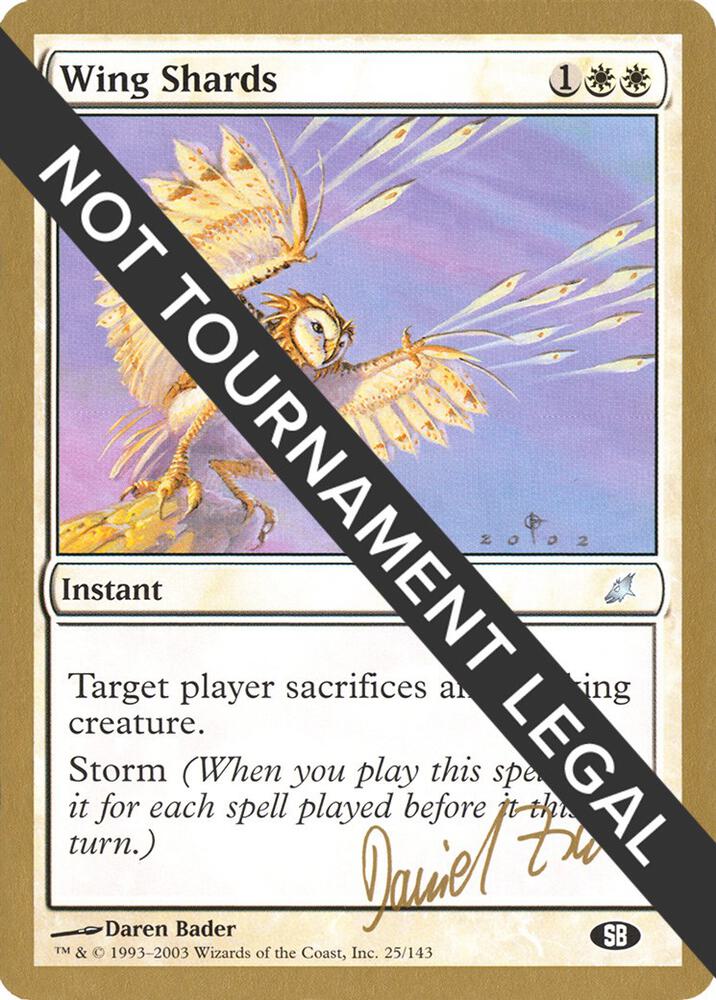 Wing Shards - 2003 Daniel Zink (SCG) (SB) card from World Championship Decks