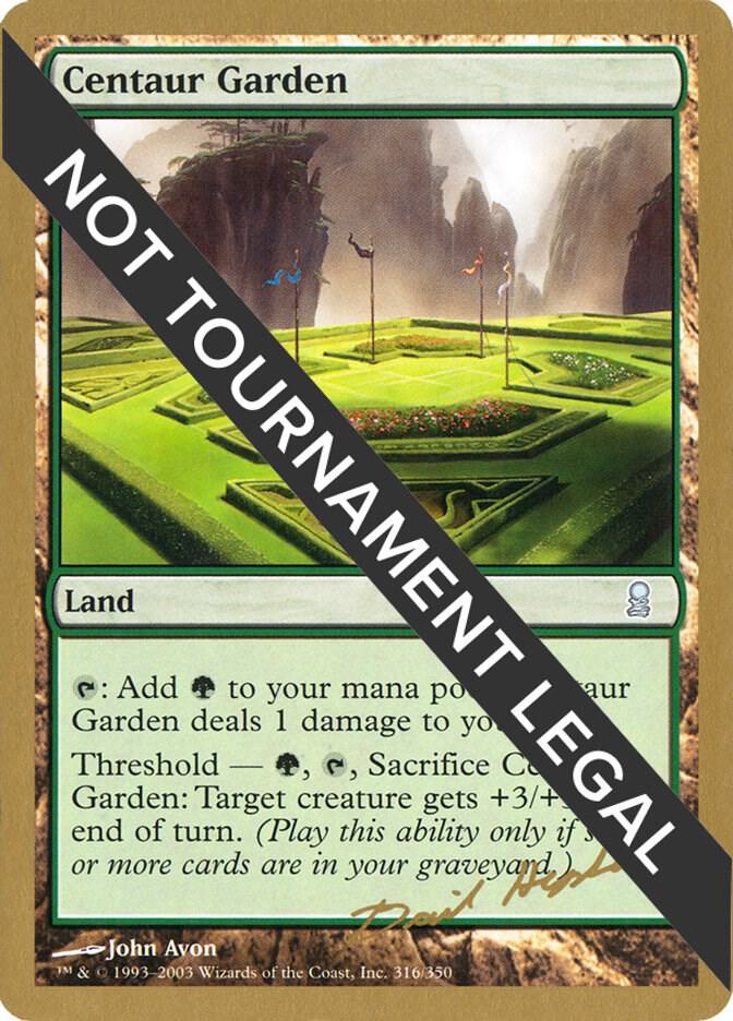Centaur Garden - 2003 Dave Humpherys (ODY) card from World Championship Decks
