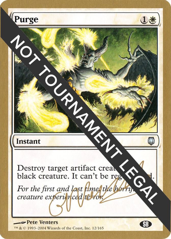 Purge - 2004 Gabriel Nassif (DST) (SB) card from World Championship Decks