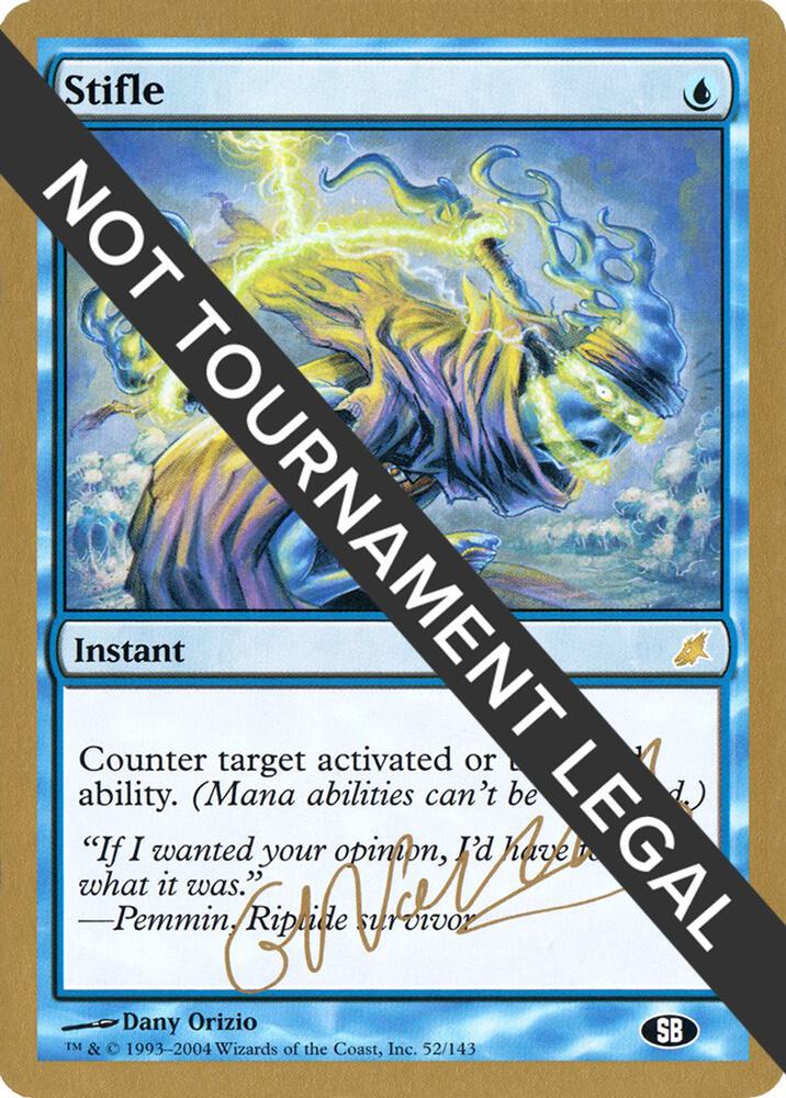Stifle - 2004 Gabriel Nassif (SCG) (SB) card from World Championship Decks