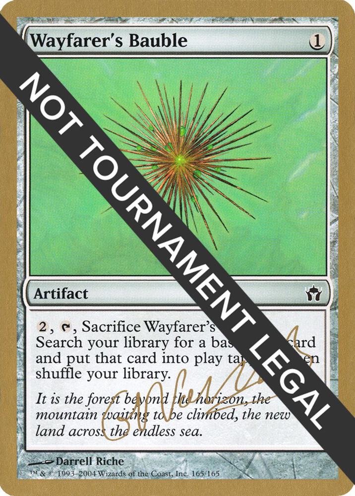 Wayfarer's Bauble - 2004 Gabriel Nassif (5DN) card from World Championship Decks