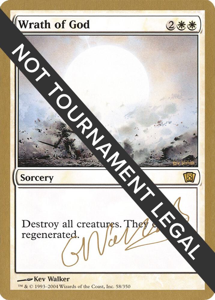 Wrath of God - 2004 Gabriel Nassif (8ED) card from World Championship Decks