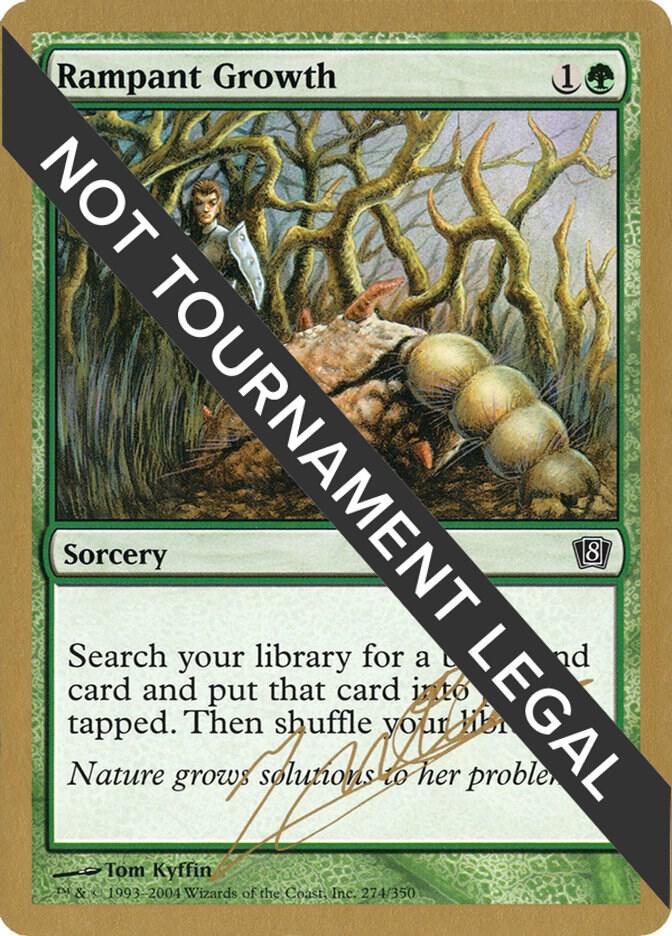 Rampant Growth - 2004 Julien Nuijten (8ED) card from World Championship Decks