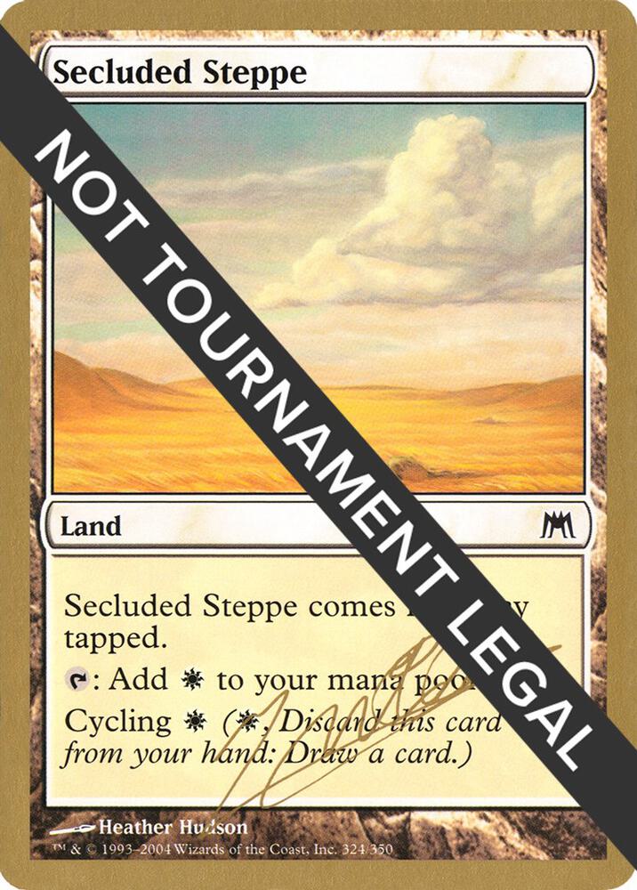 Secluded Steppe - 2004 Julien Nuijten (ONS) card from World Championship Decks