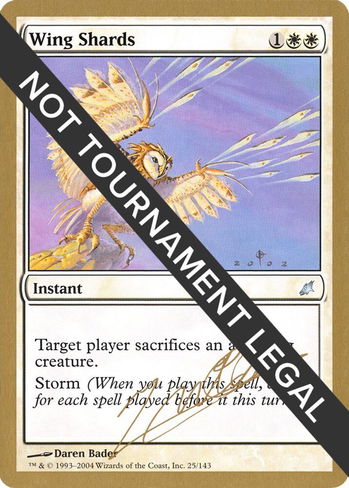 Wing Shards - 2004 Julien Nuijten (SCG) card from World Championship Decks