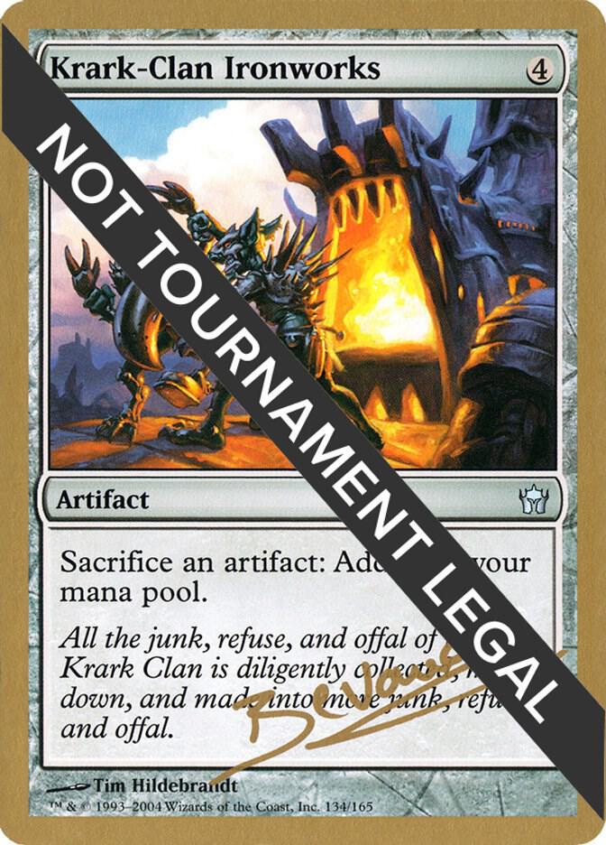 Krark-Clan Ironworks - 2004 Manuel Bevand (5DN) card from World Championship Decks