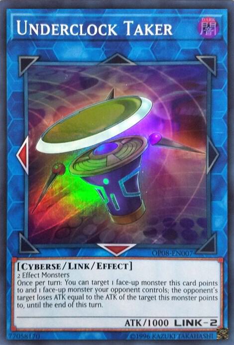 Underclock Taker OP08-EN007 card from OTS Tournament Pack 8