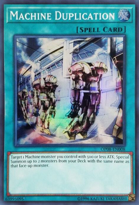Machine Duplication OP08-EN008 card from OTS Tournament Pack 8