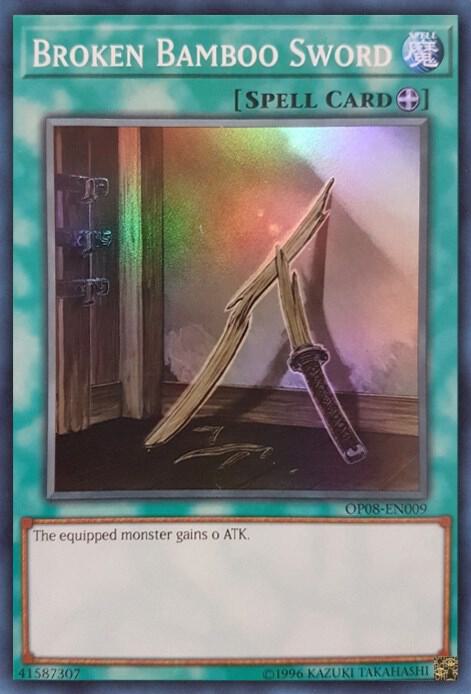 Broken Bamboo Sword OP08-EN009 card from OTS Tournament Pack 8