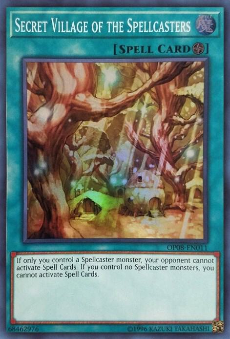 Secret Village of the Spellcasters OP08-EN011 card from OTS Tournament Pack 8