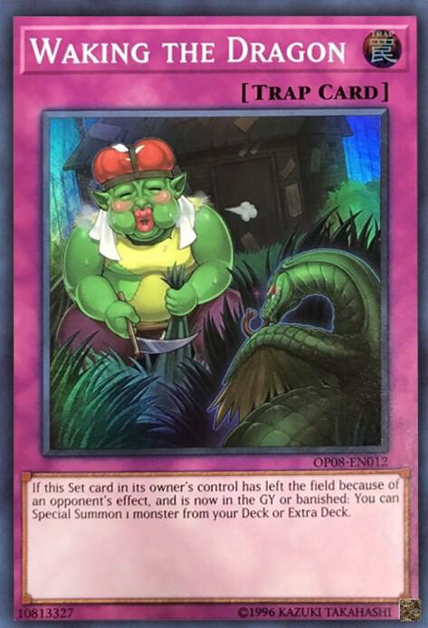 Waking the Dragon OP08-EN012 card from OTS Tournament Pack 8