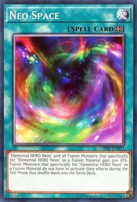 Neo Space OP08-EN021 card from OTS Tournament Pack 8