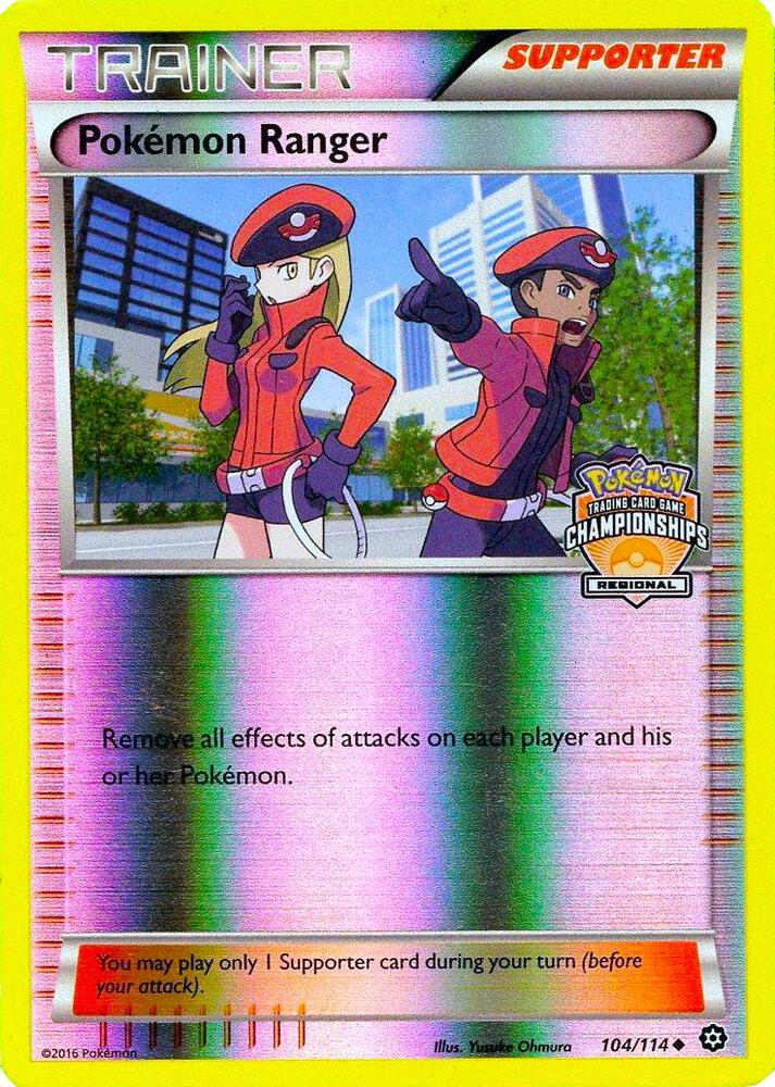 Pokemon Ranger (Regional Championships) 104/114 card from League & Championship Cards