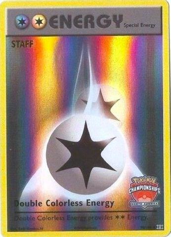 Double Colorless Energy - 90/108 (North America Championships) [Staff] 090/123 card from League & Championship Cards