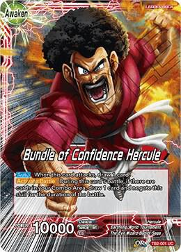 Hercule // Bundle of Confidence Hercule TB2-001 card from World Martial Arts Tournament