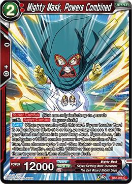Mighty Mask, Powers Combined TB2-008 card from World Martial Arts Tournament