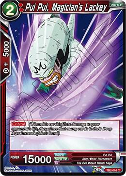 Pui Pui, Magician's Lackey TB2-016 card from World Martial Arts Tournament
