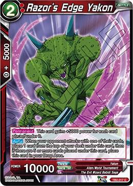 Razor's Edge Yakon TB2-017 card from World Martial Arts Tournament