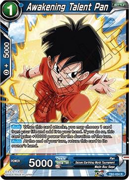 Awakening Talent Pan TB2-024 card from World Martial Arts Tournament