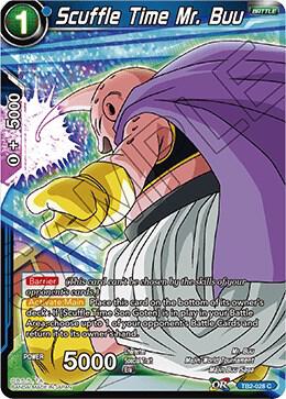 Scuffle Time Mr. Buu TB2-028 card from World Martial Arts Tournament