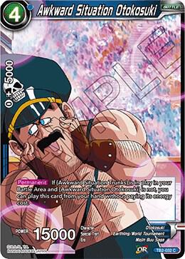 Awkward Situation Otokosuki TB2-032 card from World Martial Arts Tournament
