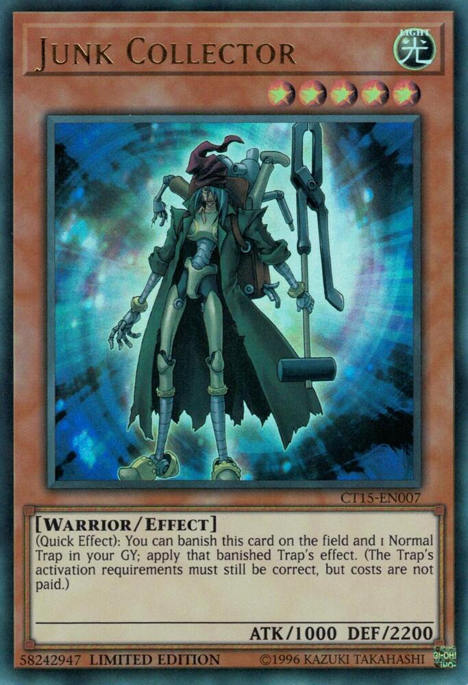 Junk Collector CT15-EN007 card from 2018 Mega-Tins