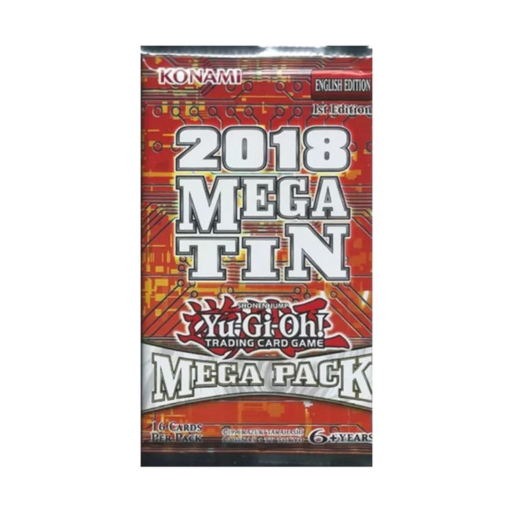 2018 Mega-Tins Mega Pack sealed product from 2018 Mega-Tins Mega Pack