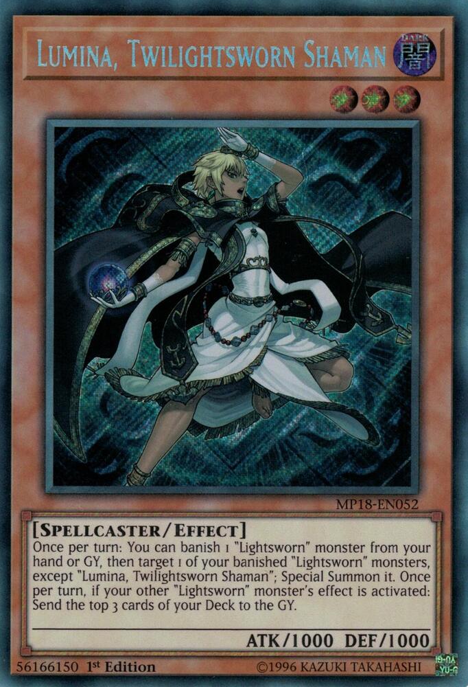 Lumina, Twilightsworn Shaman MP18-EN052 card from 2018 Mega-Tins Mega Pack