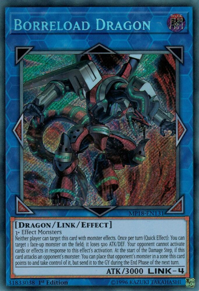 Borreload Dragon MP18-EN131 card from 2018 Mega-Tins Mega Pack