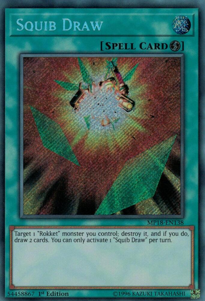 Squib Draw MP18-EN138 card from 2018 Mega-Tins Mega Pack