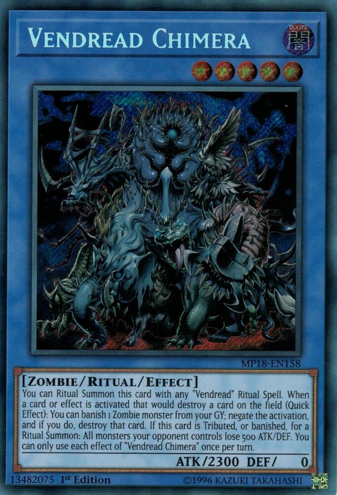Vendread Chimera MP18-EN158 card from 2018 Mega-Tins Mega Pack