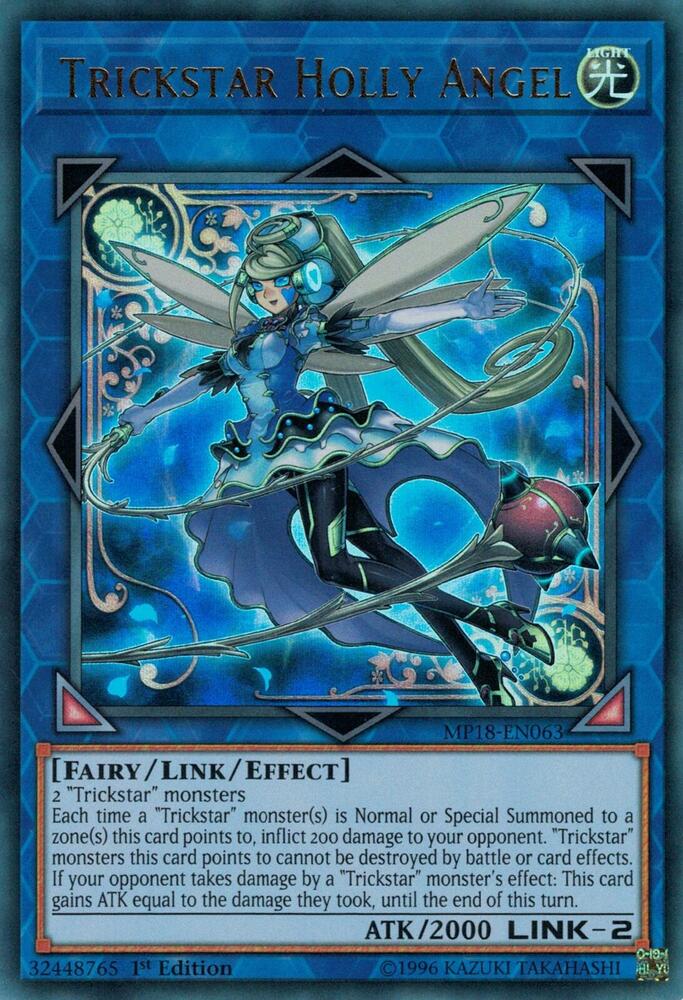 Trickstar Holly Angel MP18-EN063 card from 2018 Mega-Tins Mega Pack
