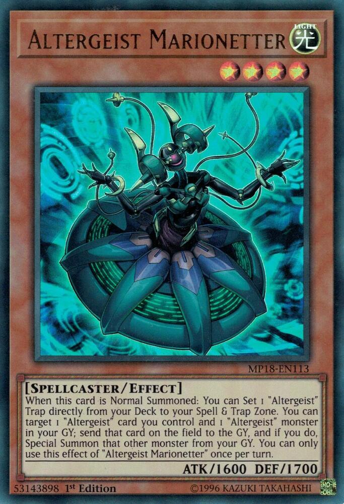 Altergeist Marionetter MP18-EN113 card from 2018 Mega-Tins Mega Pack